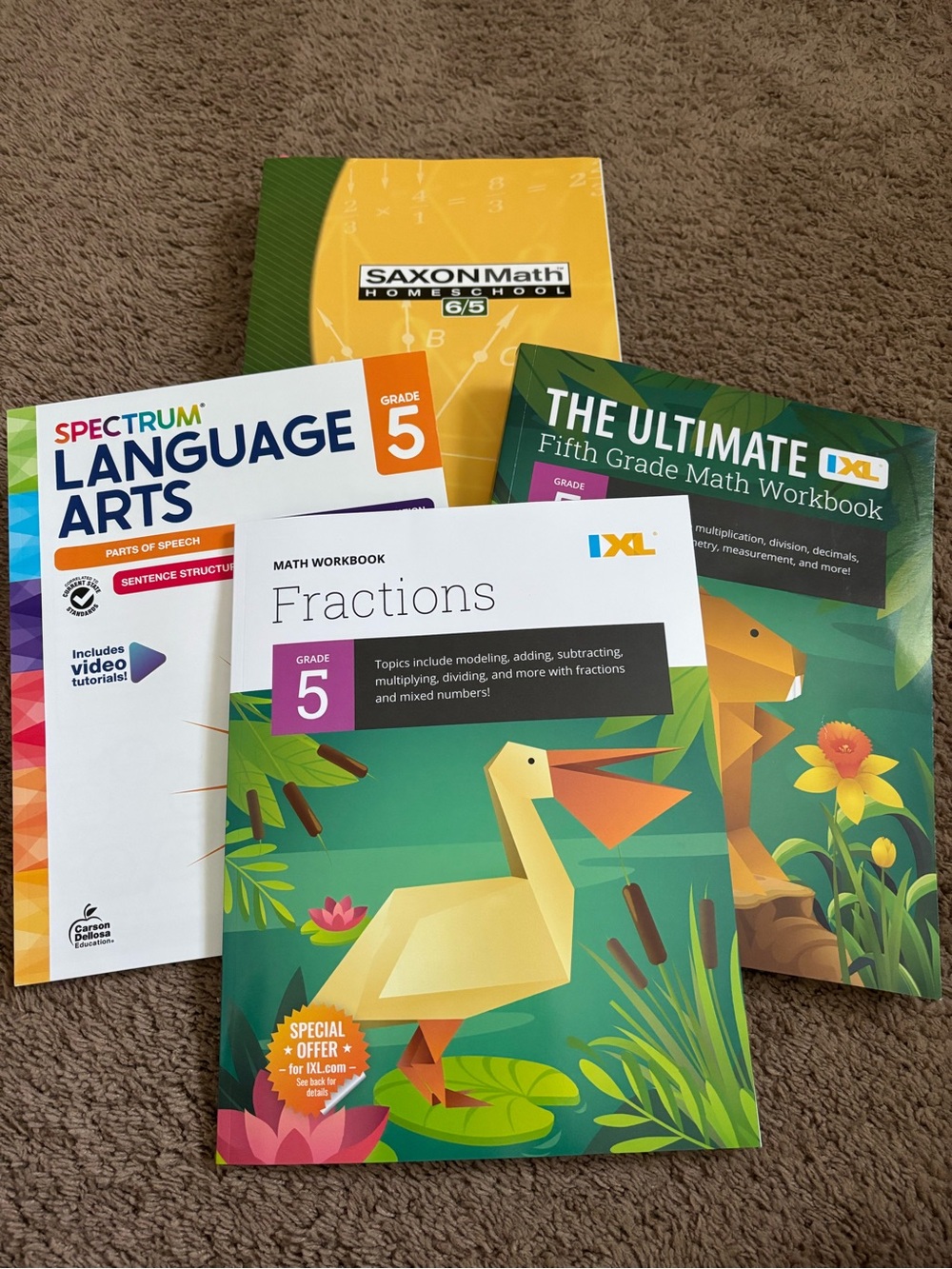 5th grade Curriculum/Workbooks